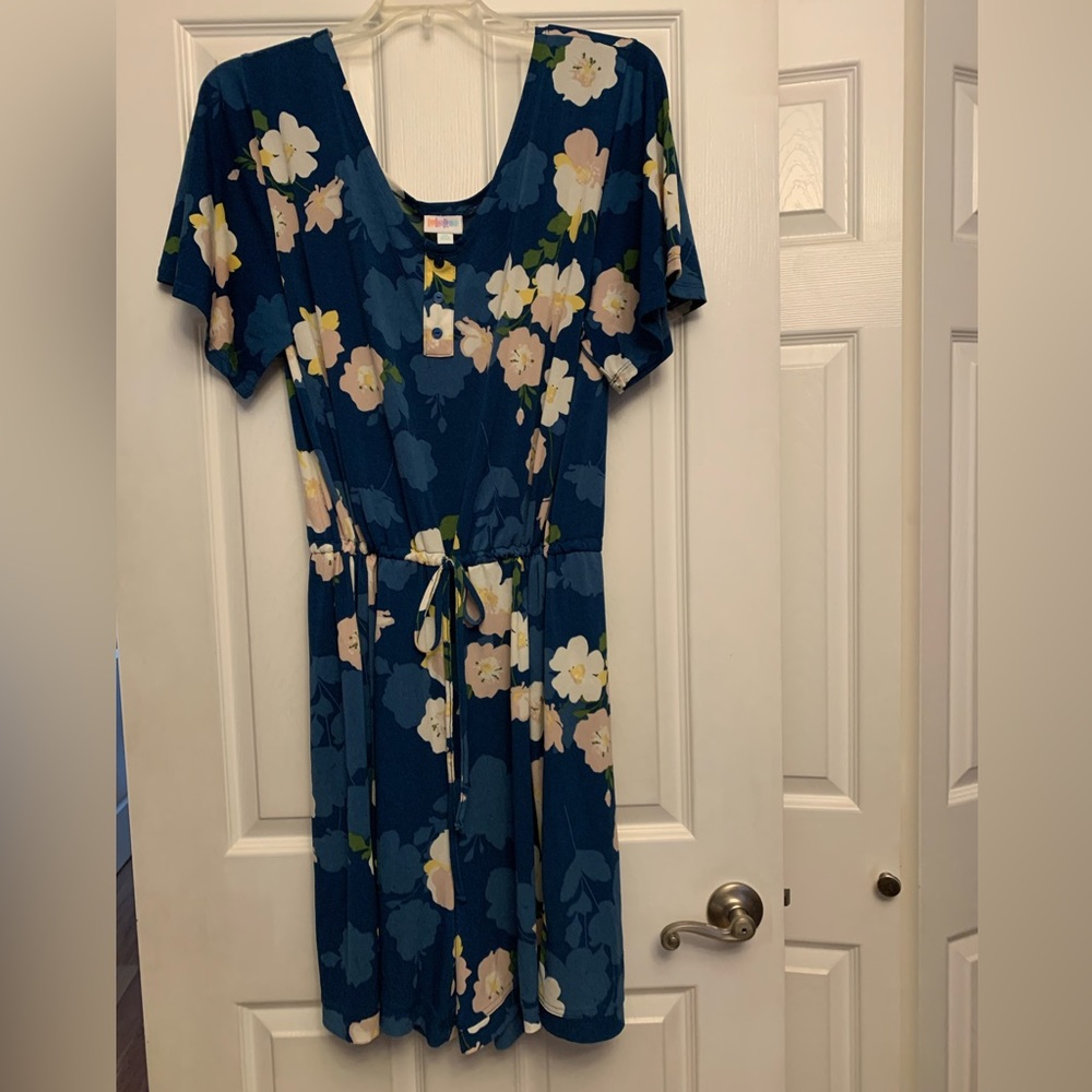 Beautiful floral xanthe crepe romper